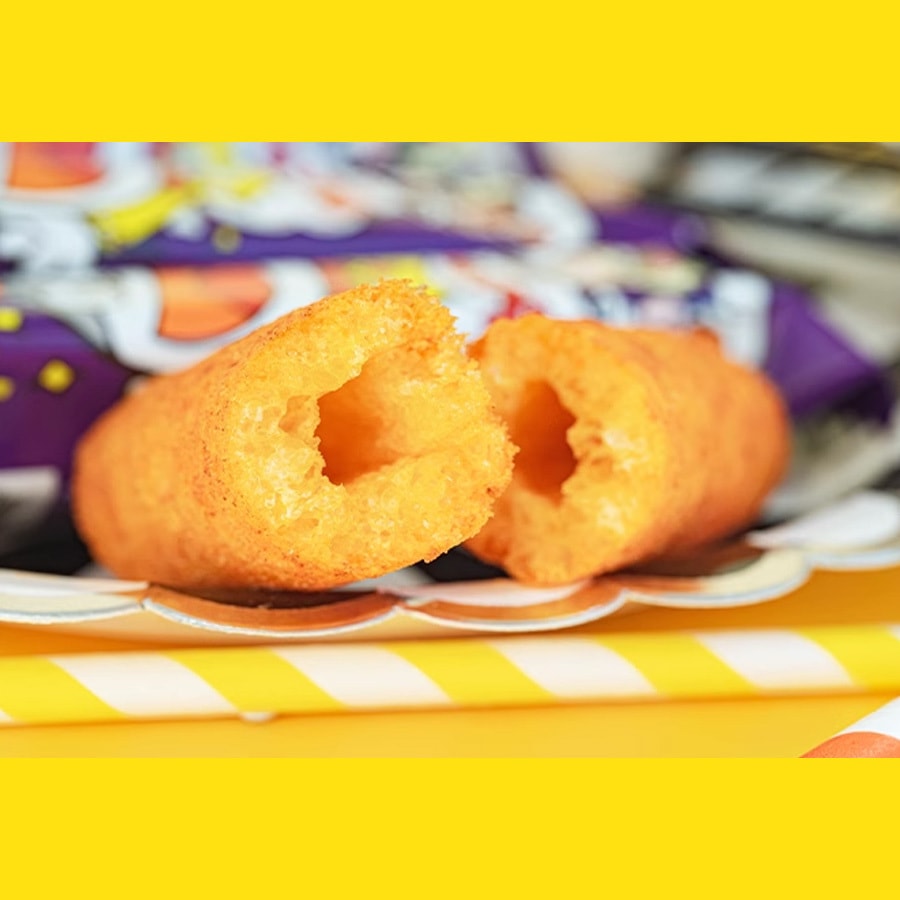 【日本直郵】 日本 菓道YAOKIN 哆啦A夢栗米棒能量美味棒 明太子味 10個