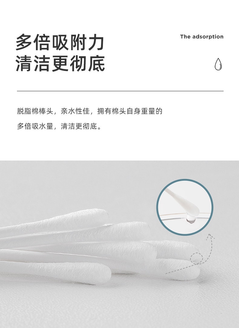 【中國直郵】 十月結晶 嬰兒螺旋棉籤棒 200支