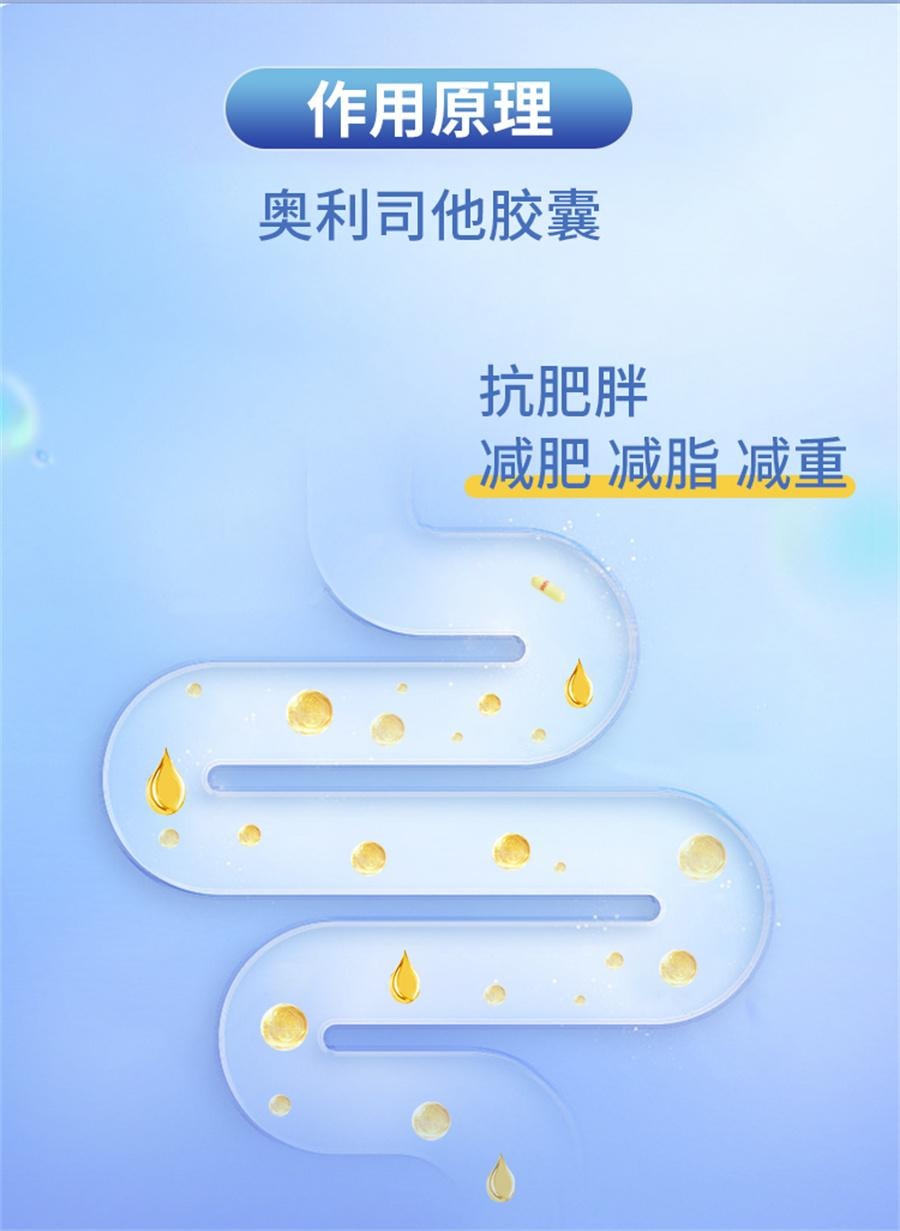 【中国直邮】 仁和 奥利司他胶囊 瘦身燃脂神器减脂瘦身排油丸专用9粒/盒