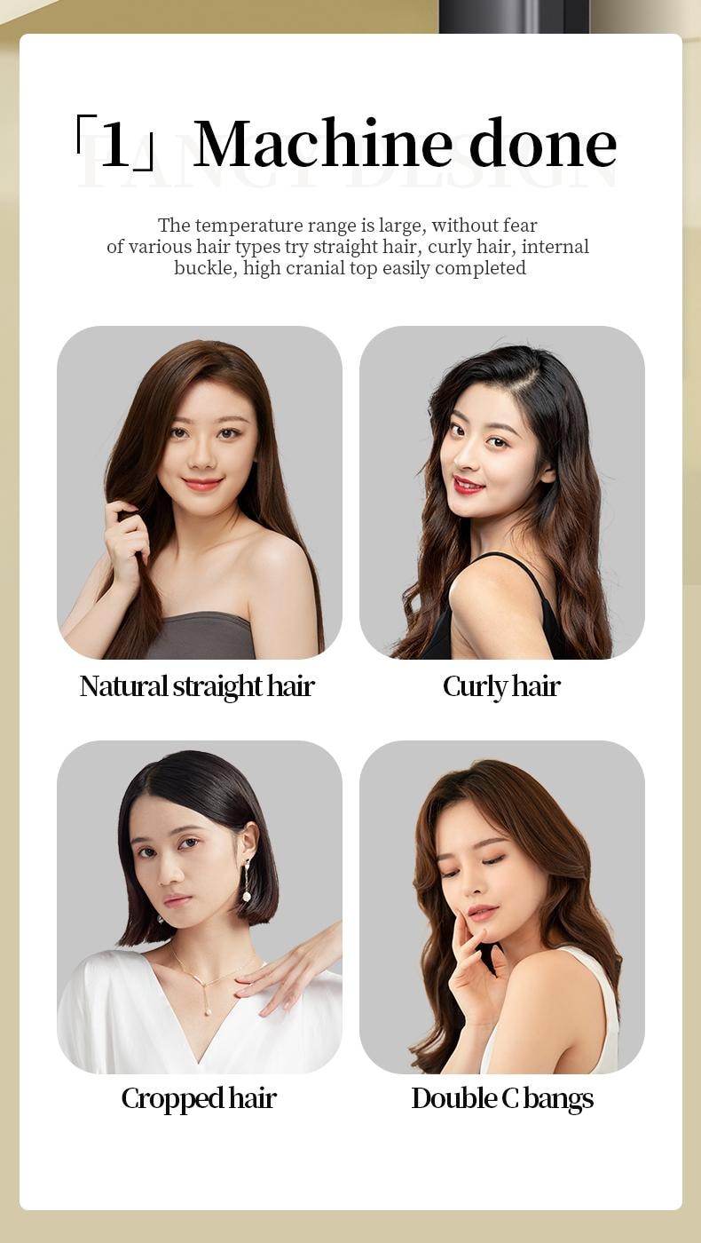 金稻 焗油直髮梳 精油直髮梳 改善毛躁髮質 負離子護髮不傷髮 家用蓬鬆 KD377 1台