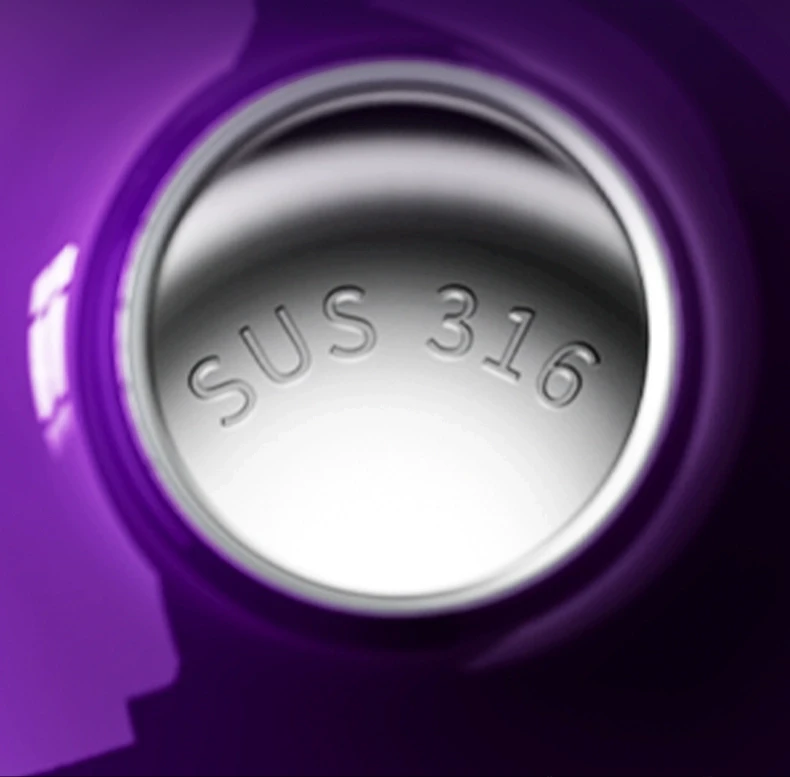 【葫芦壶引领者】OTE欧堤 316不锈钢葫芦保温杯保冷杯福禄杯 300ML  九转离火紫