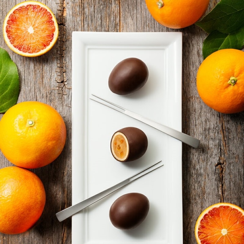 【日本直邮】日本传统老铺 银座玉屋 期限限定 甜橙巧克力蛋 5枚装