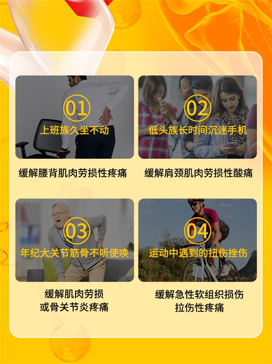 【中國直郵】 嘉效 酮洛芬凝膠 腱鞘痛風消炎鎮疼關節疼痛專用藥20g/盒