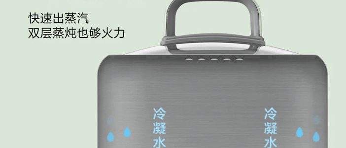 BUYDEEM北鼎 多功能蒸炖锅 隔水蒸炖锅电蒸锅 加大加高不挑餐具 7L G67US