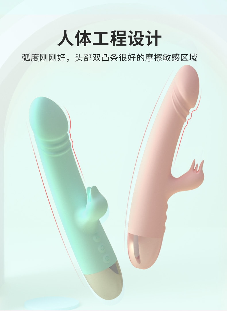[中國DHL直效郵件] WOWYES旋動震動棒雙頭舔吸高潮神器女性專用自慰器V6