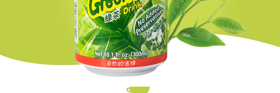 新加坡YEO'S杨协成 无添加冰爽茉莉绿茶 罐装 300ml