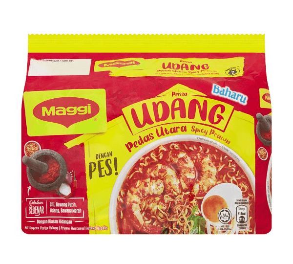 Spicy Prawn Flavour Instant Noodles 5 x 89g