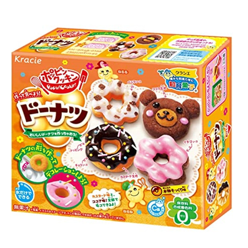 【日本直郵】日本KRACIE嘉娜寶 自製可愛甜甜圈 4個裝 不含人工色素