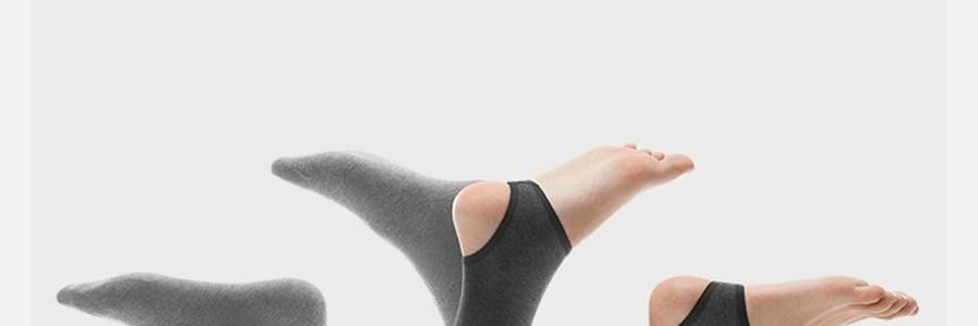 小野和子 羊毛棉褲襪第2代緊身褲 中灰色 短連腳 薄絨