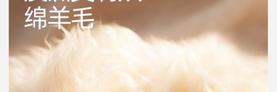 小野和子 羊毛棉褲襪第2代緊身褲 中灰色 短連腳 薄絨