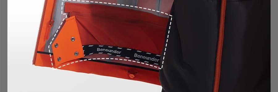 BENEUNDER蕉下 男士轻量滑雪服 雪地玩雪徒步 沙砾棕 185/104A(XXL)