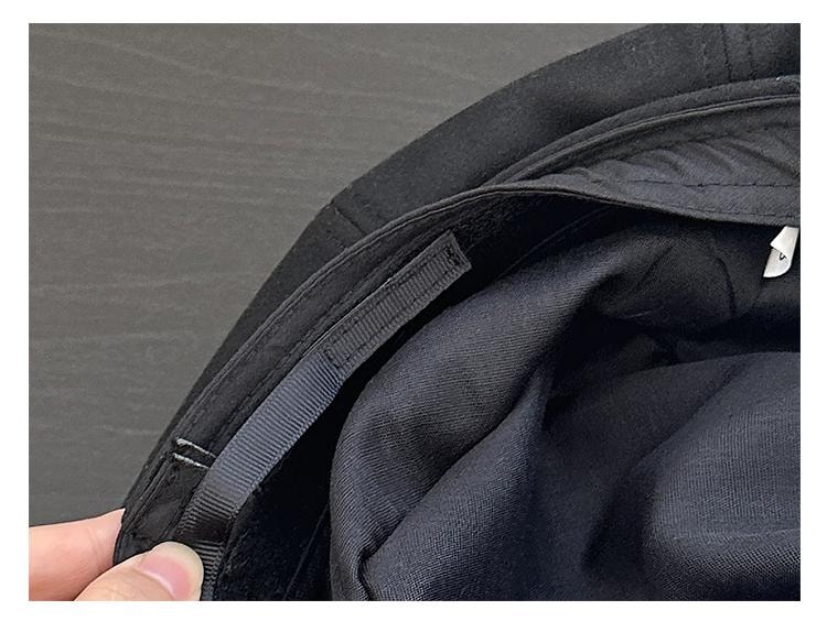  FOXTAIL 小熊耳朵麂皮貝雷帽 氣質 休閒 百搭 春秋冬 寬簷 防曬 保暖 防風 遮陽 1個