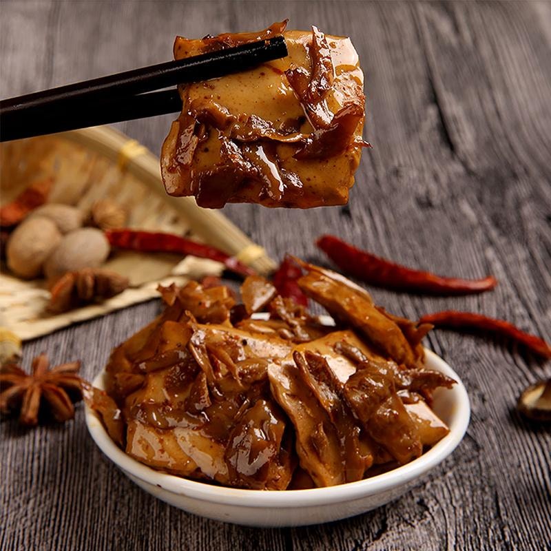 【中国直邮】 蜀风雅香 张飞菌香豆干768g 四川特产豆腐干辣条休闲零食中秋节零食大礼包 768 克