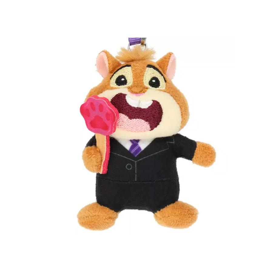 【日本直郵】DISNEY東京迪士尼 瘋狂動物城 毛絨公仔掛件 旅鼠商人 一組 約8cm