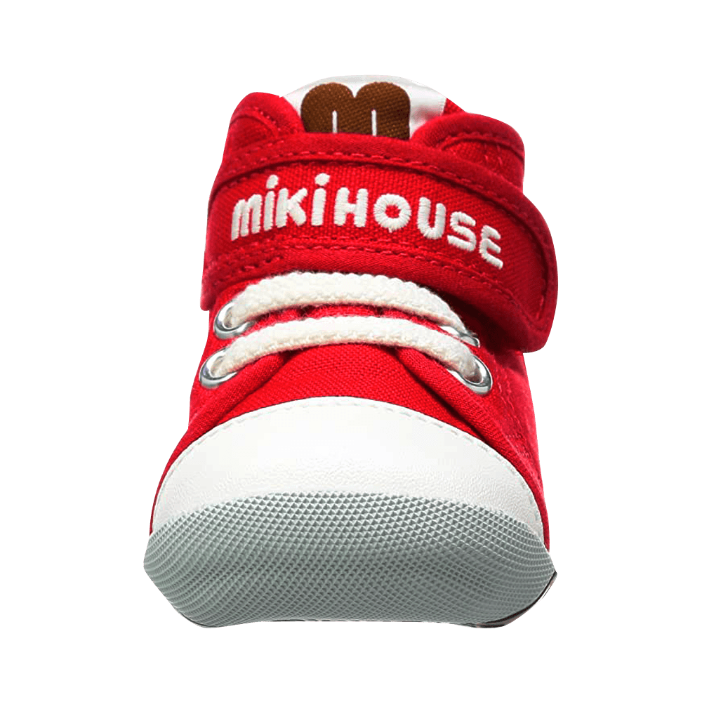 mikihouse||m logo新版可爱舒适婴儿学步鞋一段||红色 13cm | 亚米