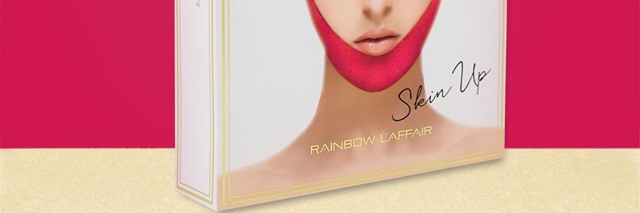 韓國RAINBOW LAFFAIR彩虹萊妃爾 V5護膚提拉老虎面膜 5片入