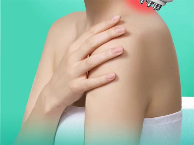 【中國直郵】 碧芙婷 電動經絡刷全身通用加熱刮痧揉腹儀按摩30檔 白色 1個裝