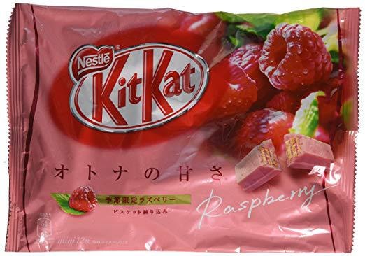 【日本直邮】NESTLE雀巢 KITKAT 树莓夹心威化巧克力 12枚入