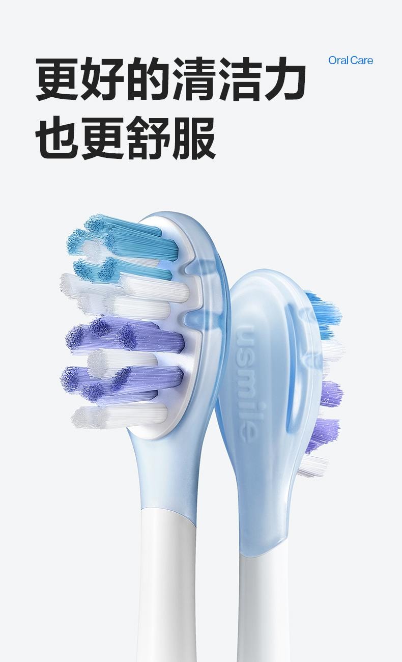 【美國直郵】 USMILE 笑容加Y20pro電動牙刷 粉紅色 1支裝