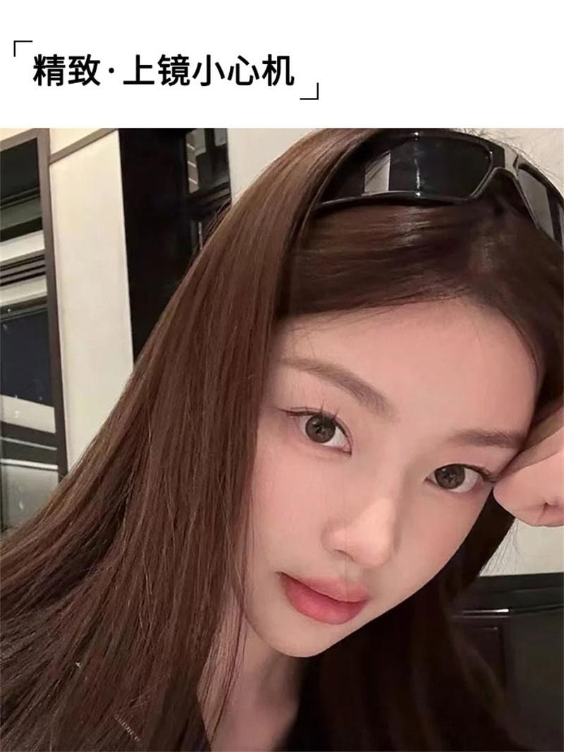 【中国直邮】 亲太太 发箍墨镜女款头箍发卡二合一防紫外线太阳眼镜 黑色框【防紫外线】1个装