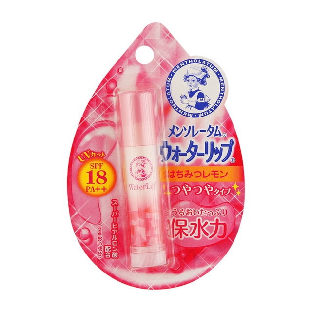 日本 MENTHOLATUM 曼秀雷敦 水润唇蜜 #蜂蜜柠檬 SPF18PA++ 4.5g