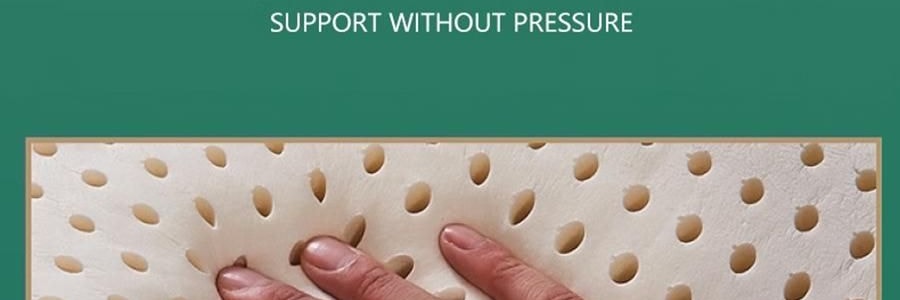 FUANNA富安娜 臻逸泰国乳胶枕头 天然乳胶 人体工学设计 58*39cm