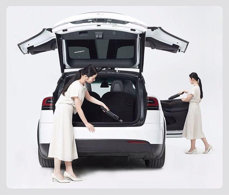 【中国直邮】小米有品 清蜓随手吸尘器H2 标配 灰色