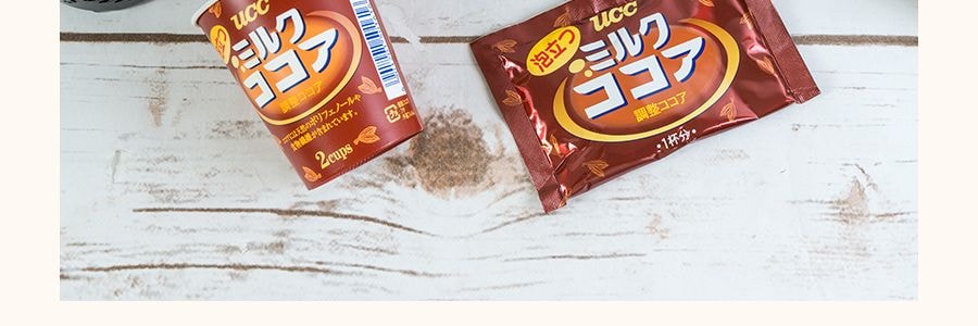 日本UCC 精选速溶牛奶可可 2杯装 34g