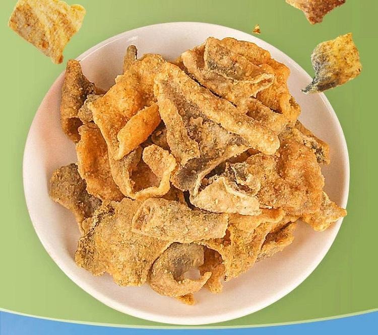 卜奇脆 吮指香酥魚皮 川香麻辣味 進口高蛋白巴沙魚皮 醇厚酥脆 直擊味蕾 30g
