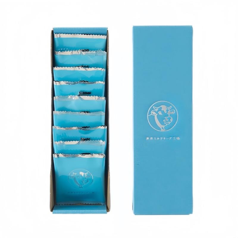 【日本直邮】新款东京牛奶芝士工厂  限定香草马斯卡彭芝士夹心饼干 9枚装