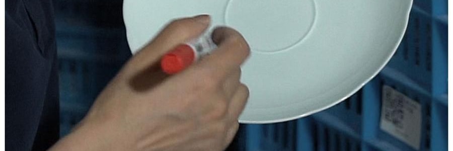 蓝印东方 相伴见山 景德镇青花陶瓷餐具碗盘 饭碗圆碗 米饭碗 4.5" *4【4份超值装】