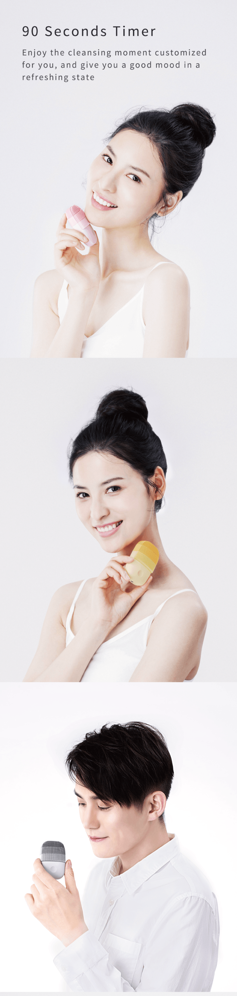 [inFace品牌旗艦店]inFace聲波潔面儀- 橙色 1pc