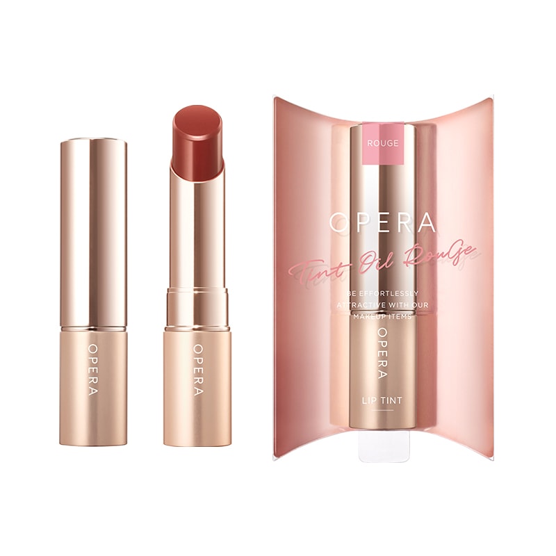 【日本直郵】NATURIE OPERA娥佩蘭 口紅潤唇膏 娥佩蘭輕柔滋潤染色唇膏3.5g #01紅色