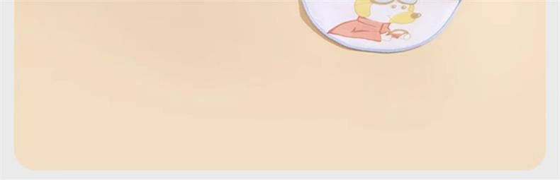 【中國直郵】 全棉時代 寶寶純棉吸汗巾幼兒園墊背男女童嬰兒隔汗巾紗布汗巾3條裝25*50cm