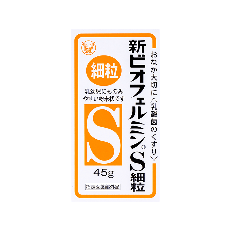 【日本直邮】日本TAISHO大正制药 Biofermin新表飞鸣S 整肠乳酸菌益生菌片 45g