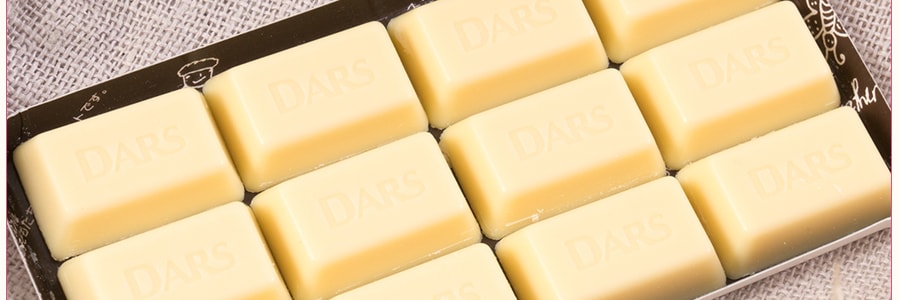 日本MORINAGA森永 DARS 丝滑细腻白巧克力 42g