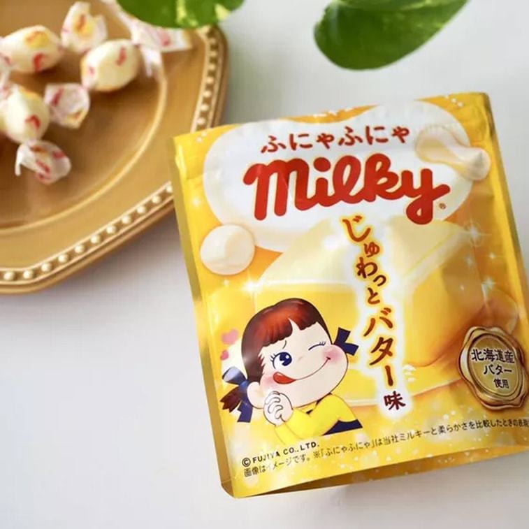 日本FUJIYA 不二家 北海道牛奶糖 黄油味 36g
