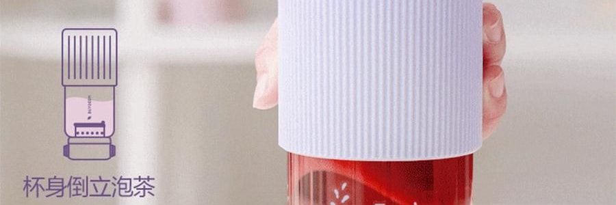 BUYDEEM北鼎 吸管吨吨杯子 便携水杯 800ml 紫藤花 DG78 