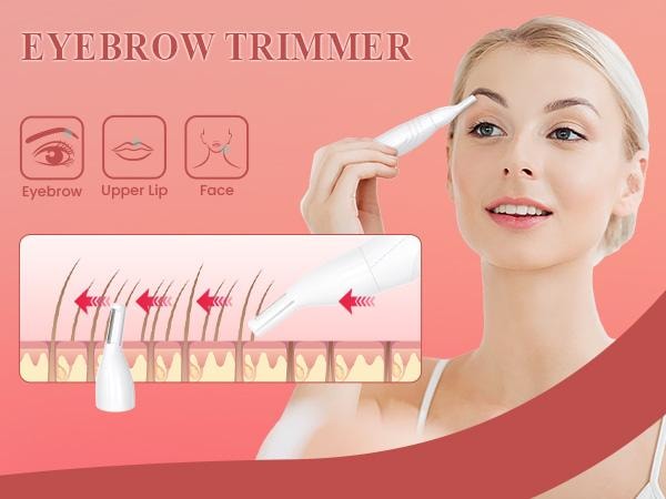  MAXGROOM 歷史最低價【美國現貨】 女士剃毛套組4件套 可換頭設計 剃眉剃毛全身不同部位毛髮處理 ZC-T18 600mAh 1套