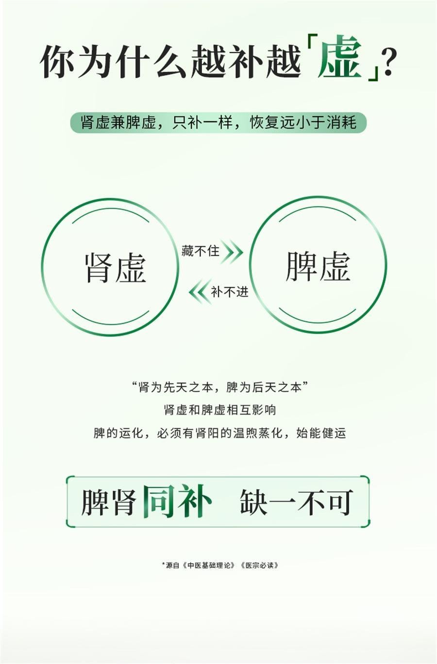 【中国直邮】 茶郎中 茸杞补肾健脾茶 健脾益肾 益气助阳 补肾茶鹿茸人参 2g*18袋/盒