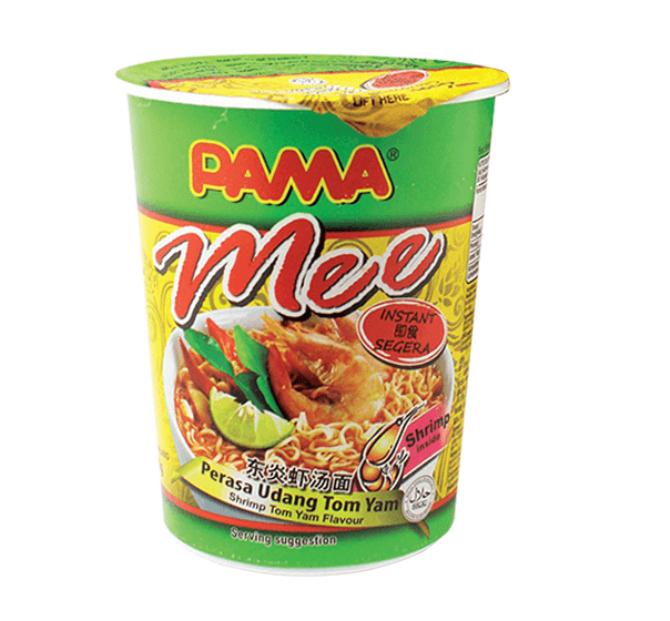 【马来西亚直邮】马来西亚 PAMA爸妈 东炎虾汤即食面 60g