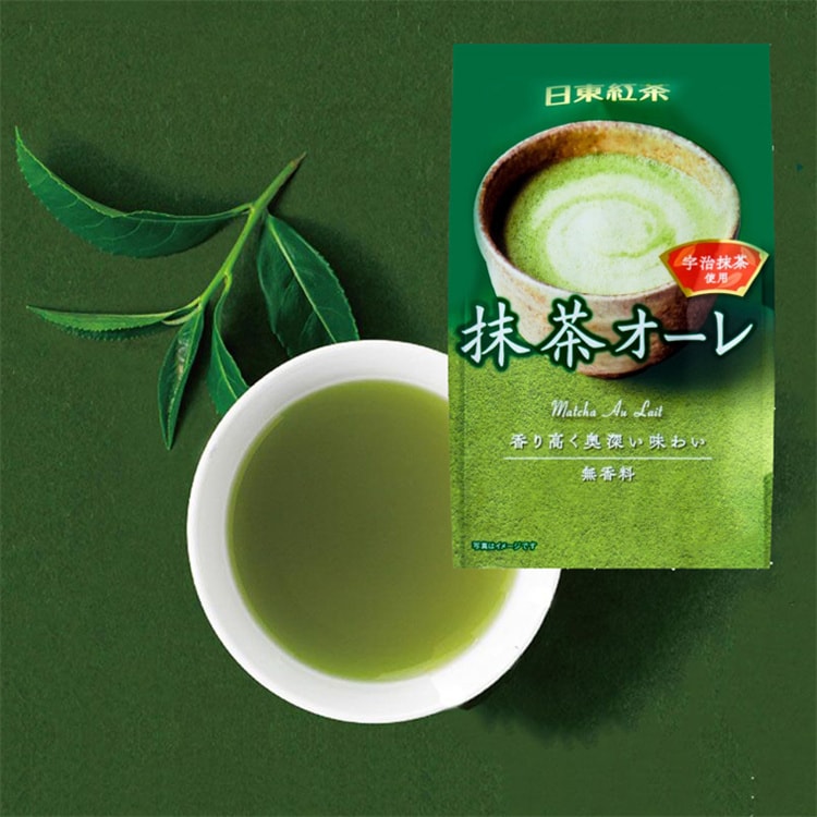 日本 日东红茶 抹茶欧蕾 使用宇治抹茶 独立包装 8条入