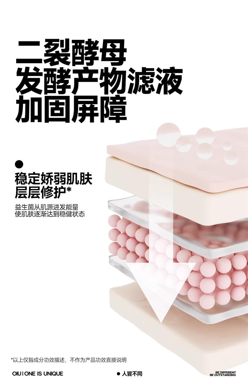 【中国直邮】 oiu 劲能保湿修润乳 男士补水保湿面霜 舒缓肌肤无油光 脸部乳液护肤品 80g/瓶