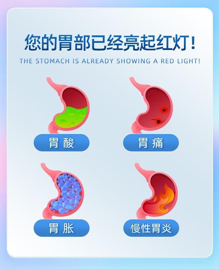 【中国直邮】 999 铝碳酸镁咀嚼片 用于胃炎胃药胃酸过多反酸烧心胃胀气不消化腹胀 32片/盒