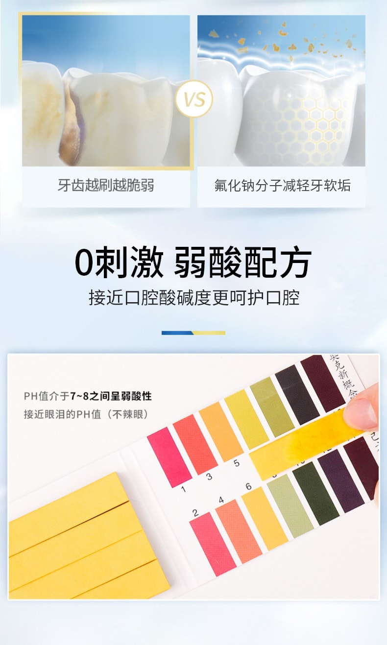 【中国直邮】广药白云山 医用口腔防龋膏 预防龋齿 防蛀膏 口腔护理膏 100克/支