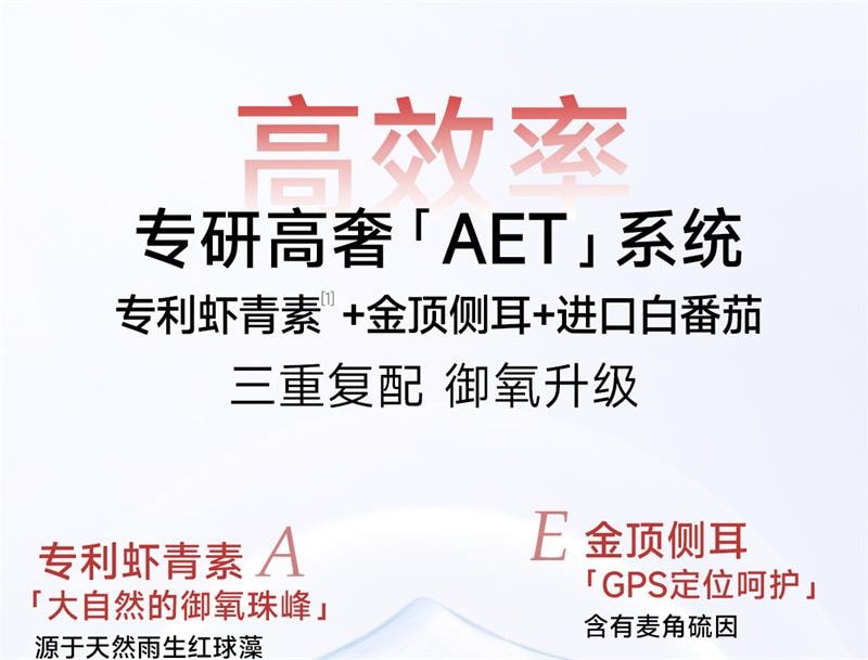 【中国直邮】 五个女博士 虾青素凝胶糖果 12mg虾青素胶囊口服雨生红球藻进口白番茄  30粒/瓶