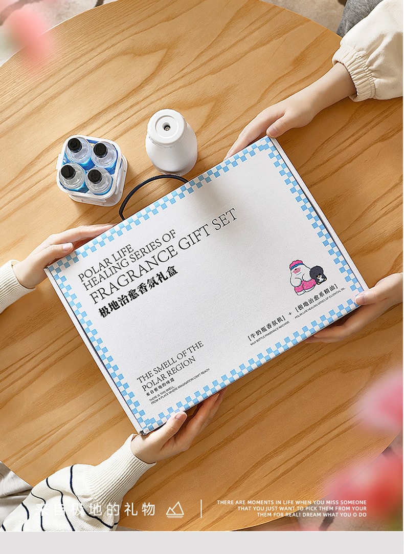 【中國直郵】極地物種 治癒香氛禮盒Z2噴香機室內臥室生日禮物女生小眾高級感 禮盒