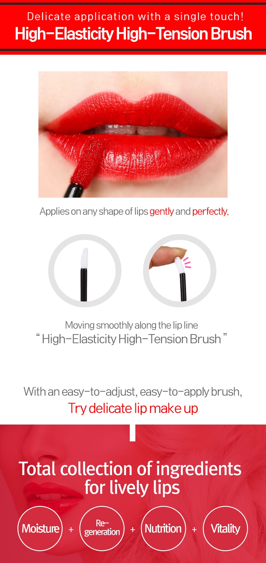 Crush Long Lasting Lip Tint #Wannabe Red