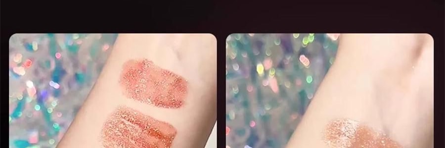 OUT OF OFFICE哦野 小刨冰爆闪唇釉 OOO镜面水光唇彩唇蜜 #LG01 樱花粉 一抹嘟嘟唇