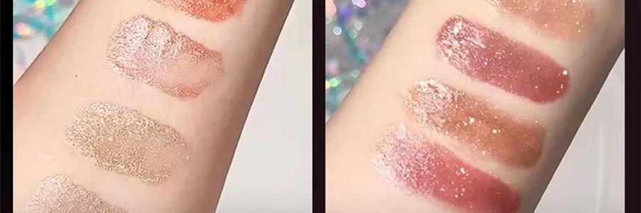 OUT OF OFFICE哦野 小刨冰爆闪唇釉 OOO镜面水光唇彩唇蜜 #LG01 樱花粉 一抹嘟嘟唇